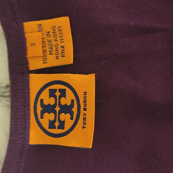 Tory Burch tank top with gold sequins, size S. - Picture 2 of 4